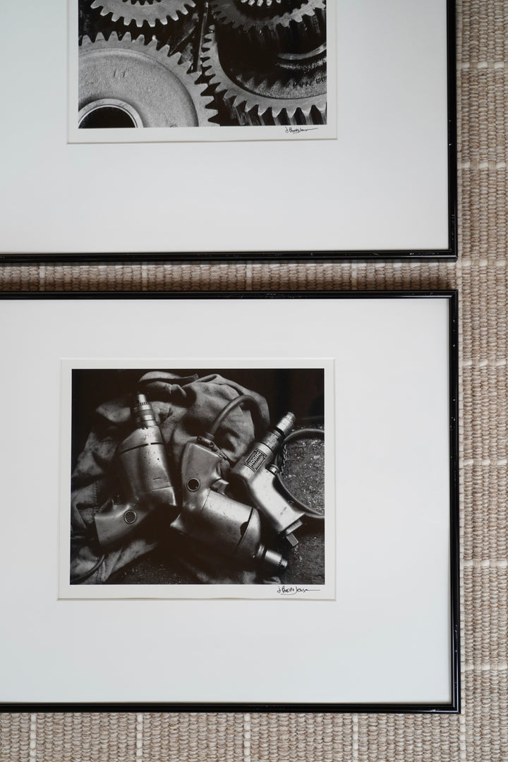 BROOKS JENSEN BLACK & WHITE FRAMED PHOTOGRAPHS