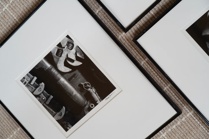 BROOKS JENSEN BLACK & WHITE FRAMED PHOTOGRAPHS