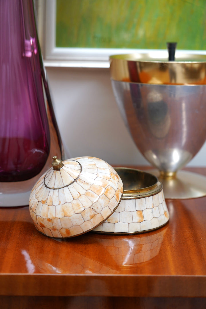BONE & BRASS TRINKET BOX
