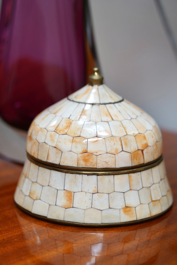 BONE & BRASS TRINKET BOX