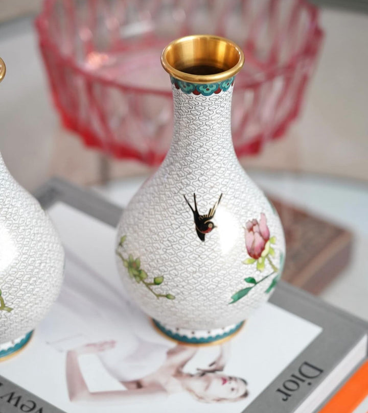 CLOISONNÉ VASES