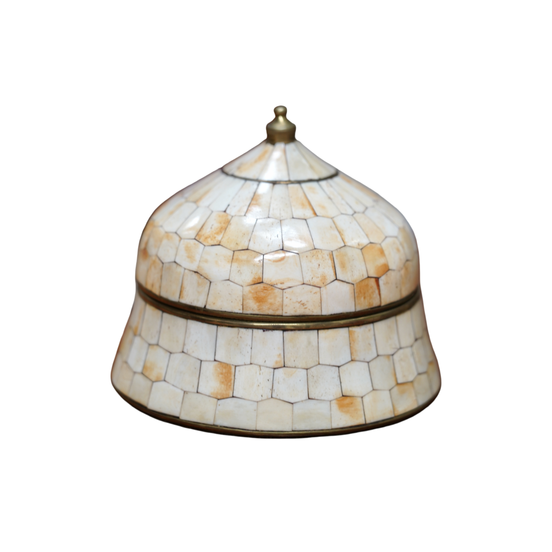 BONE & BRASS TRINKET BOX