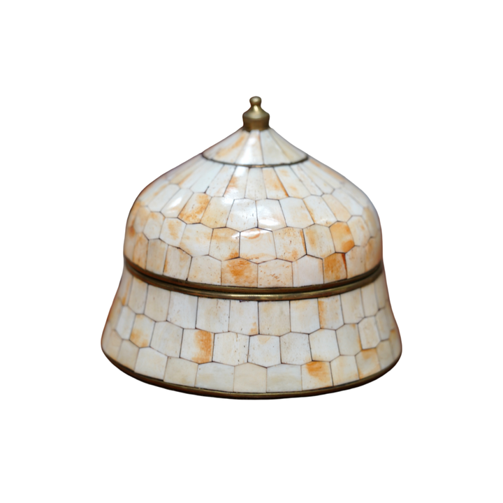 BONE & BRASS TRINKET BOX