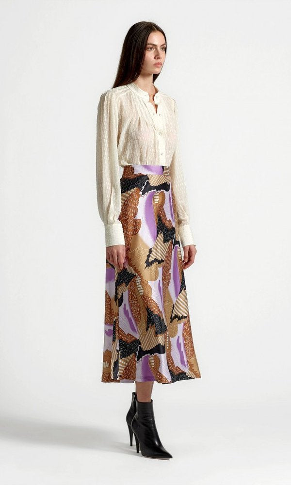 EQUIPMENT FEMME SKIRT TOP SET