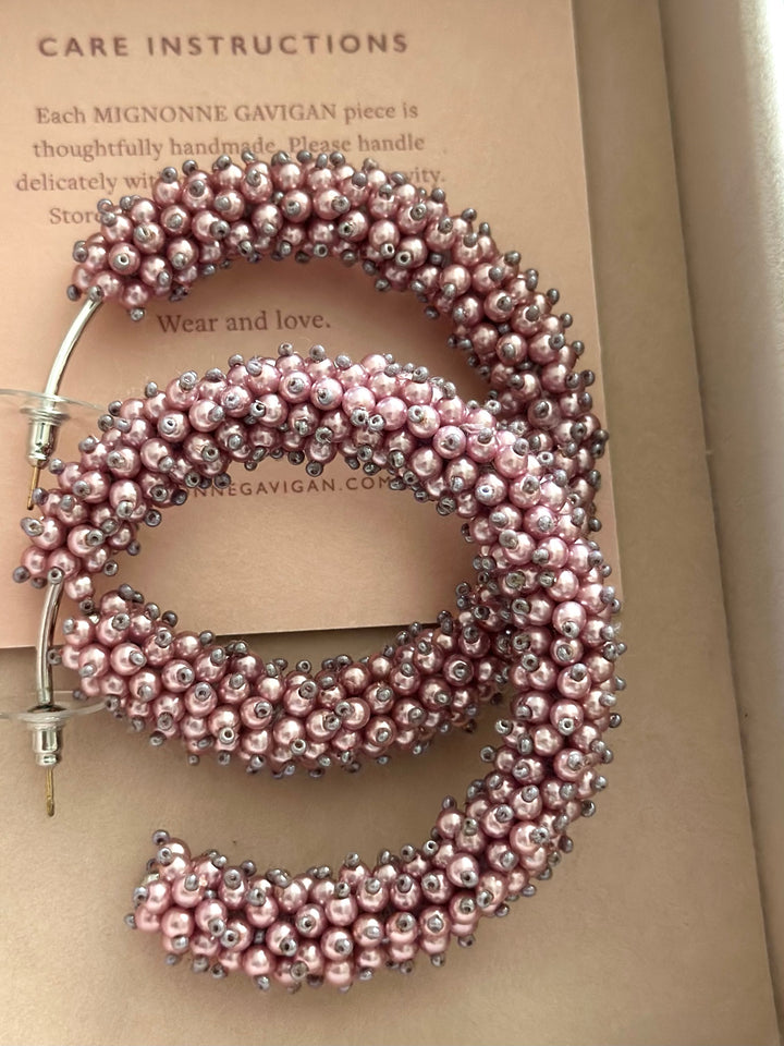 MIGNONNE GAVIGAN HOOP EARRINGS