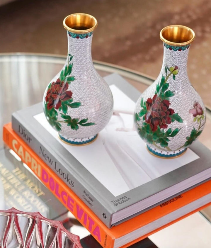 CLOISONNÉ VASES