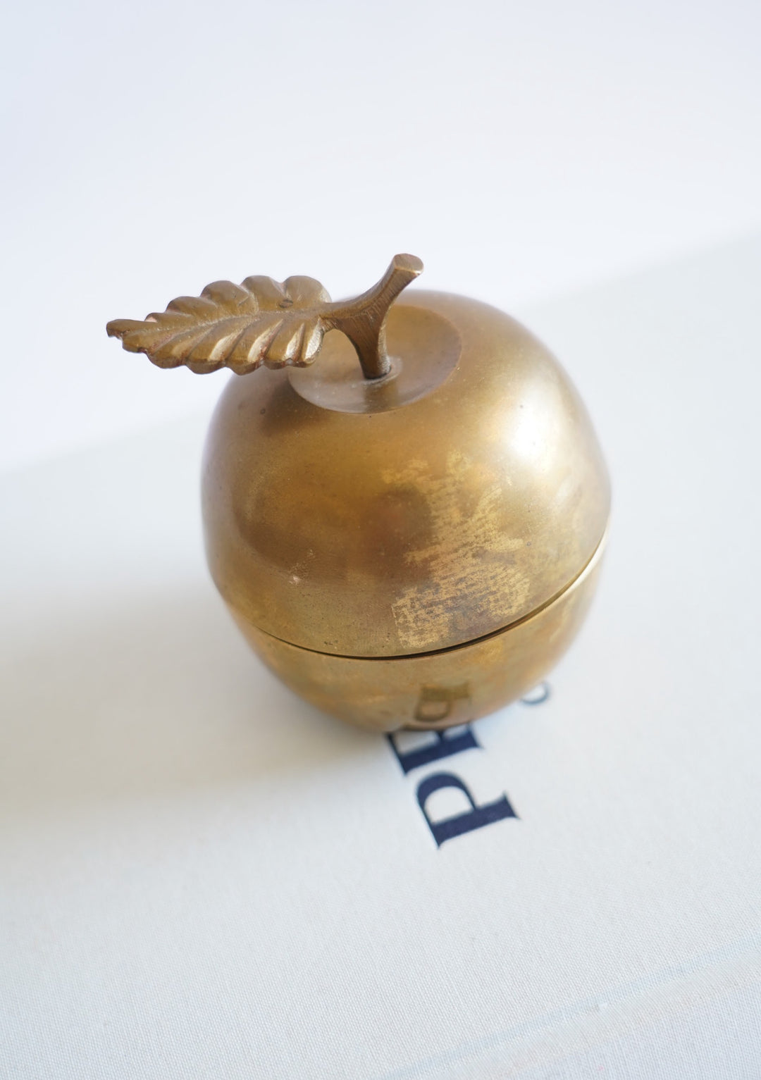 Brass Apple box