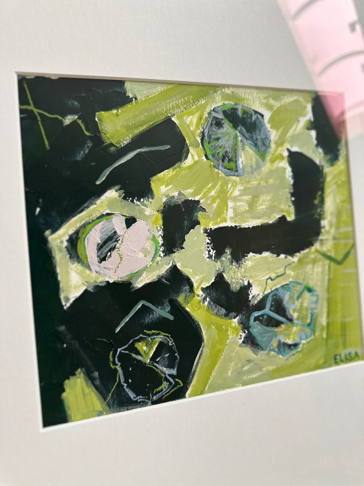 “LILIES” ORIGINAL ART
