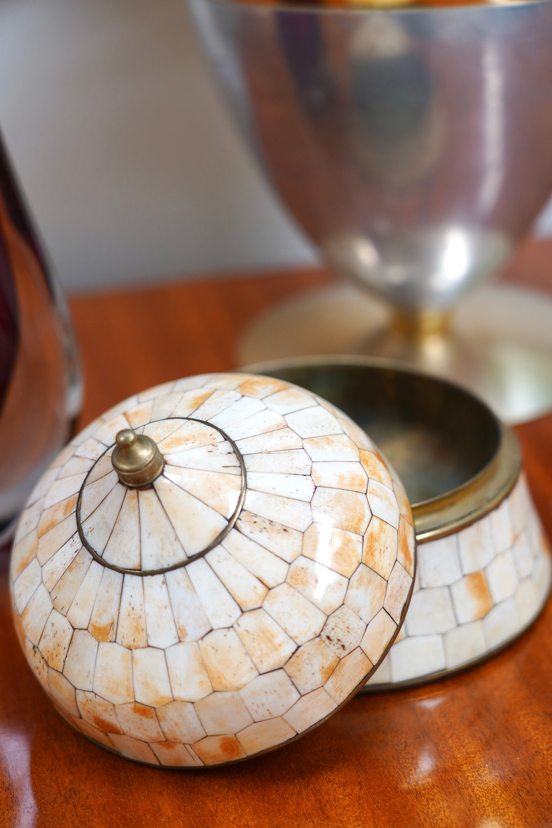 BONE & BRASS TRINKET BOX