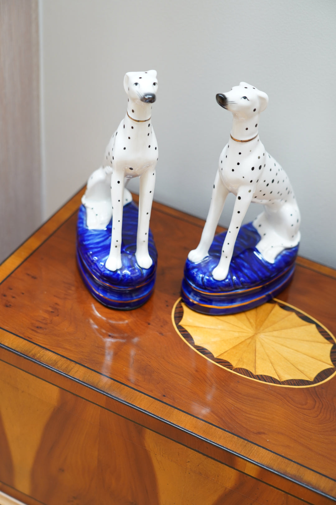 FITZ & FLOYD DALMATIAN BOOKENDS