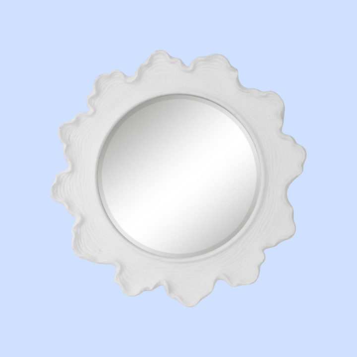 SCALLOP CORAL MIRROR