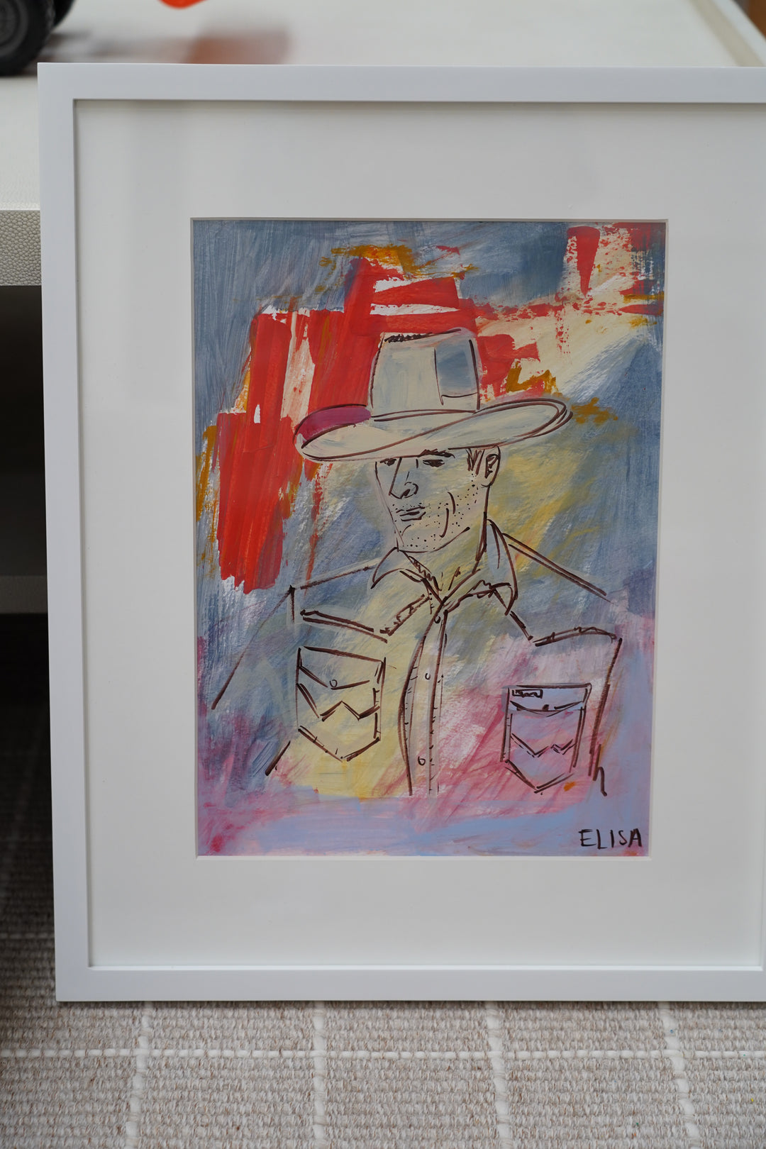 BIG TEX ORIGINAL ART