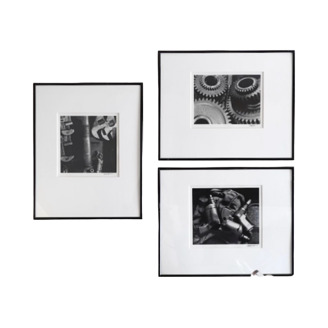 BROOKS JENSEN BLACK & WHITE FRAMED PHOTOGRAPHS