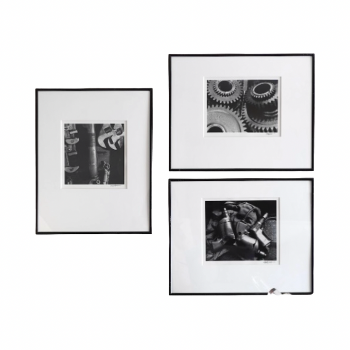 BROOKS JENSEN BLACK & WHITE FRAMED PHOTOGRAPHS
