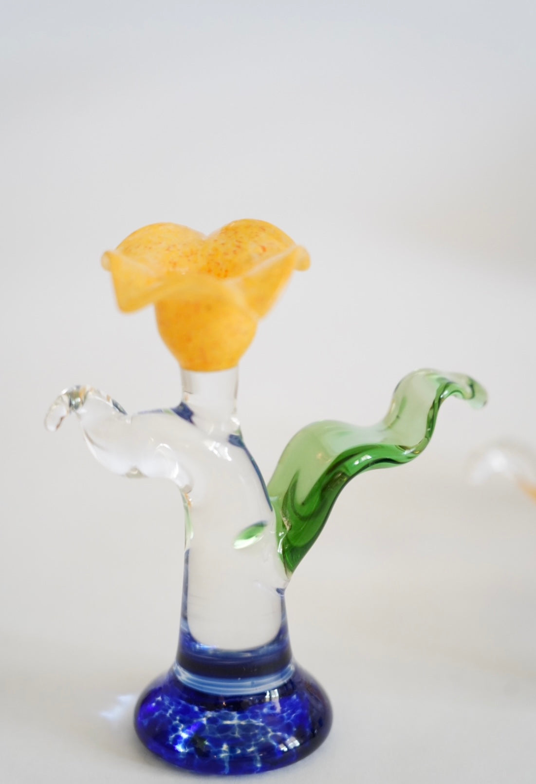 HAND-BLOWN TULIP CANDLE HOLDERS