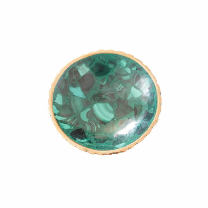 Small Malachite trinket dish