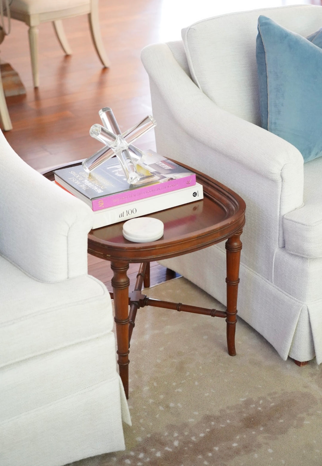 CHINOISERIE FAUX BAMBOO TRAY TABLE