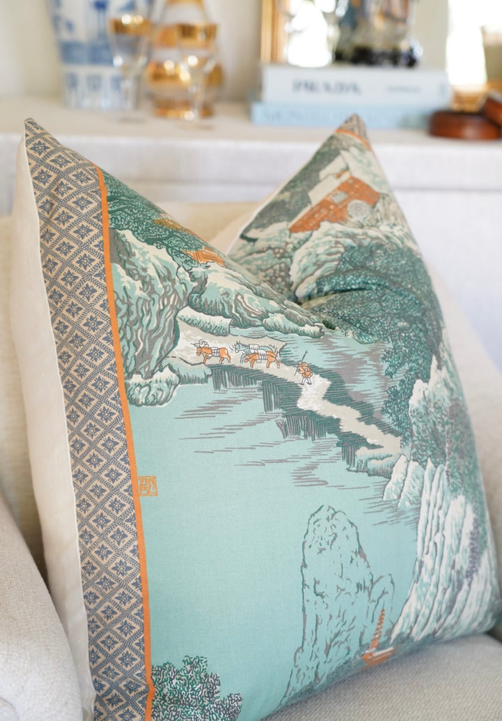 JADE MOUNTAIN PILLOW