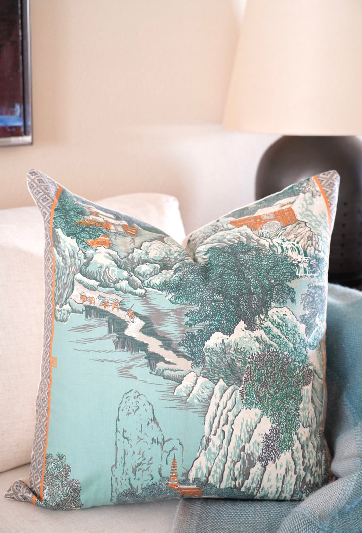 JADE MOUNTAIN PILLOW