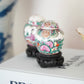 PETITE ROSE FAMILLE MEDALLION GINGER JARS