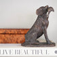 CAST BRONZE HUNTING DOG