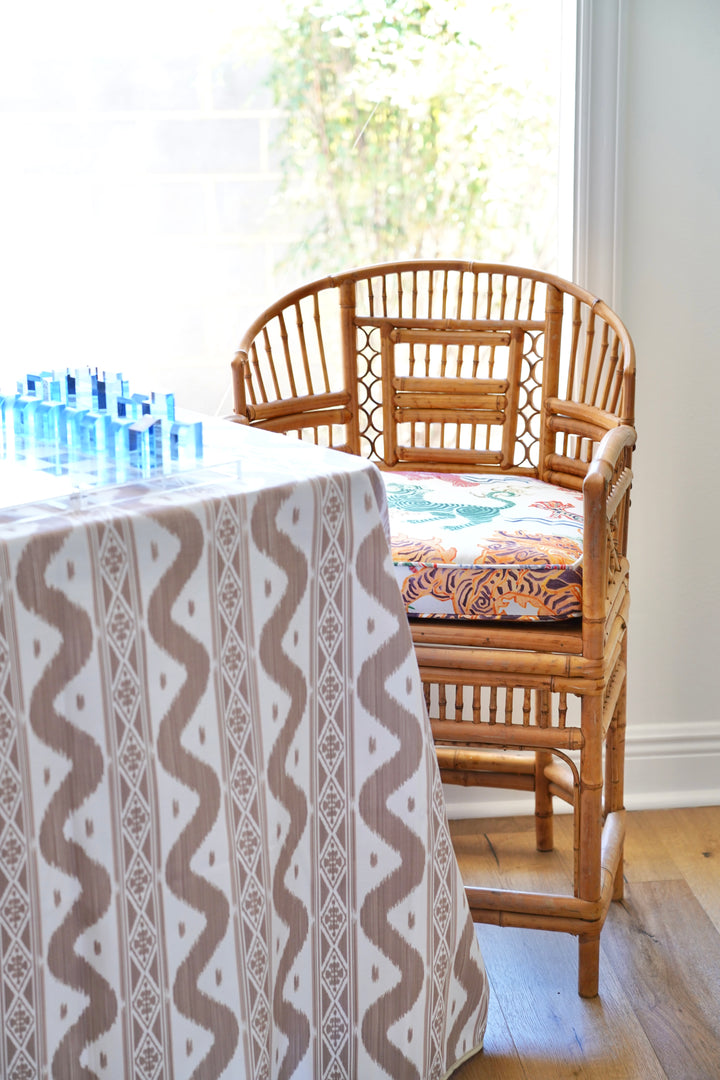 PAIR OF VINTAGE THOMASVILLE RATTAN CHAIRS