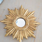 PAIR OF PETITE SUNBURST MIRRORS