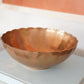 SCALLOP BRASS BOWL