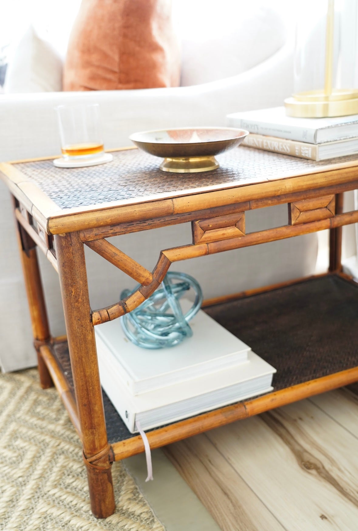 SIDE BAMBOO TABLE