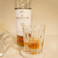 VINTAGE OLD-FASHIONED CRYSTAL LOWBALL GLASSES
