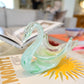 HAND BLOWN GREEN SWAN