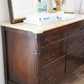 FRENCH MARBLE TOP COMMODE