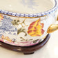 CHINESE PORCELAIN FOOT BATH WITH FLORAL MOTIF