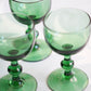 CARLO MORETTI GREEN GLASSES