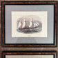 VINTAGE "HURON" SHIP OF THE SEA ETCHING