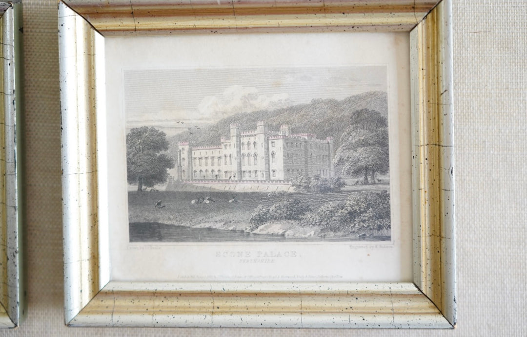 J.P. NEAL ENGRAVINGS OF STATELY ENGLISH HOMES