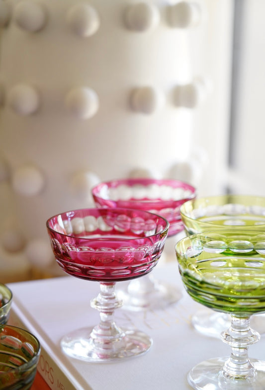 VAL ST. LAMBERT CUT GLASSWARE