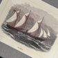 VINTAGE "HURON" SHIP OF THE SEA ETCHING