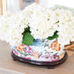CHINESE PORCELAIN FOOT BATH WITH FLORAL MOTIF