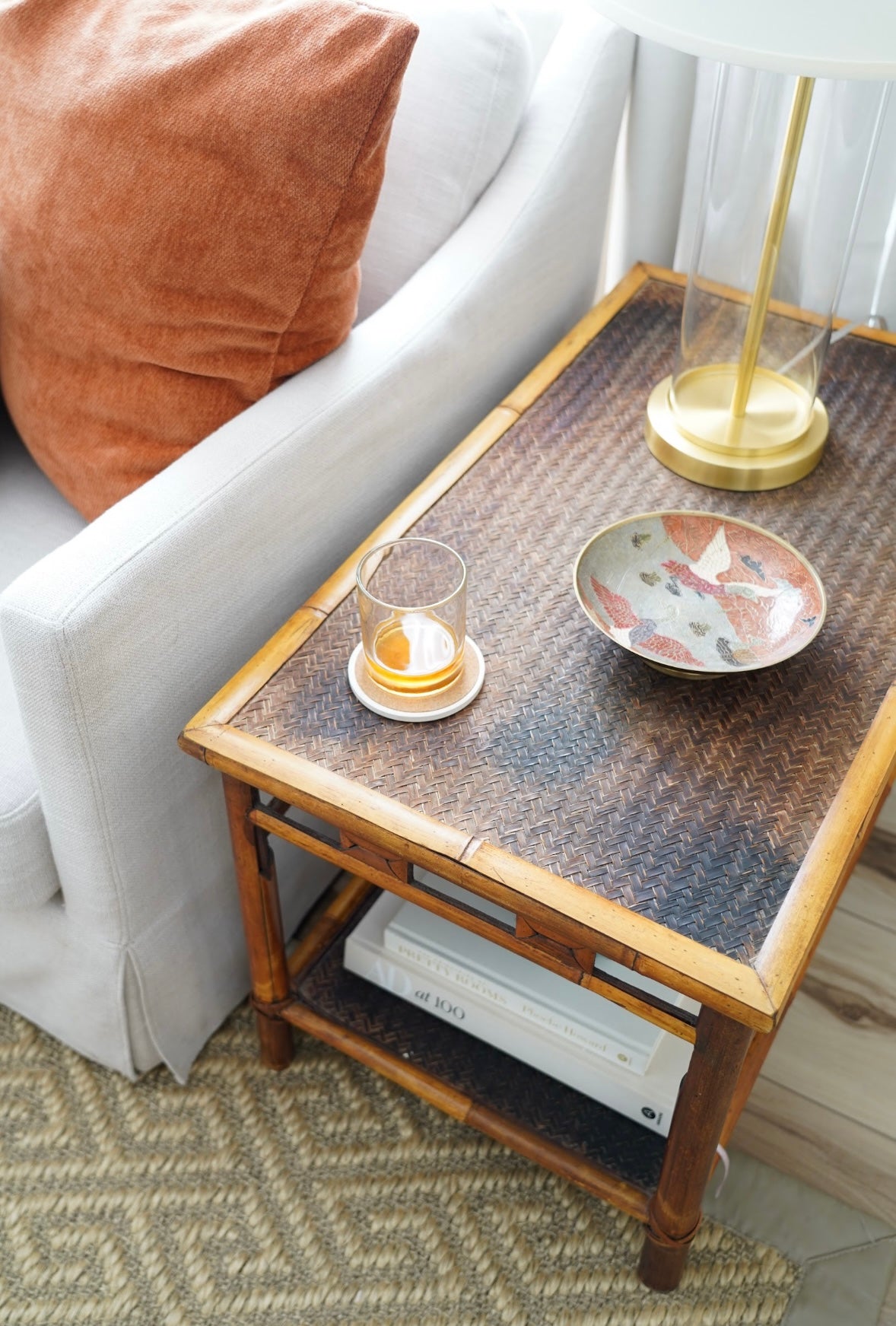 SIDE BAMBOO TABLE