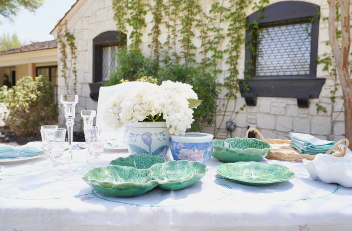 CHINOISERIE FISH BOWL PLANTERS