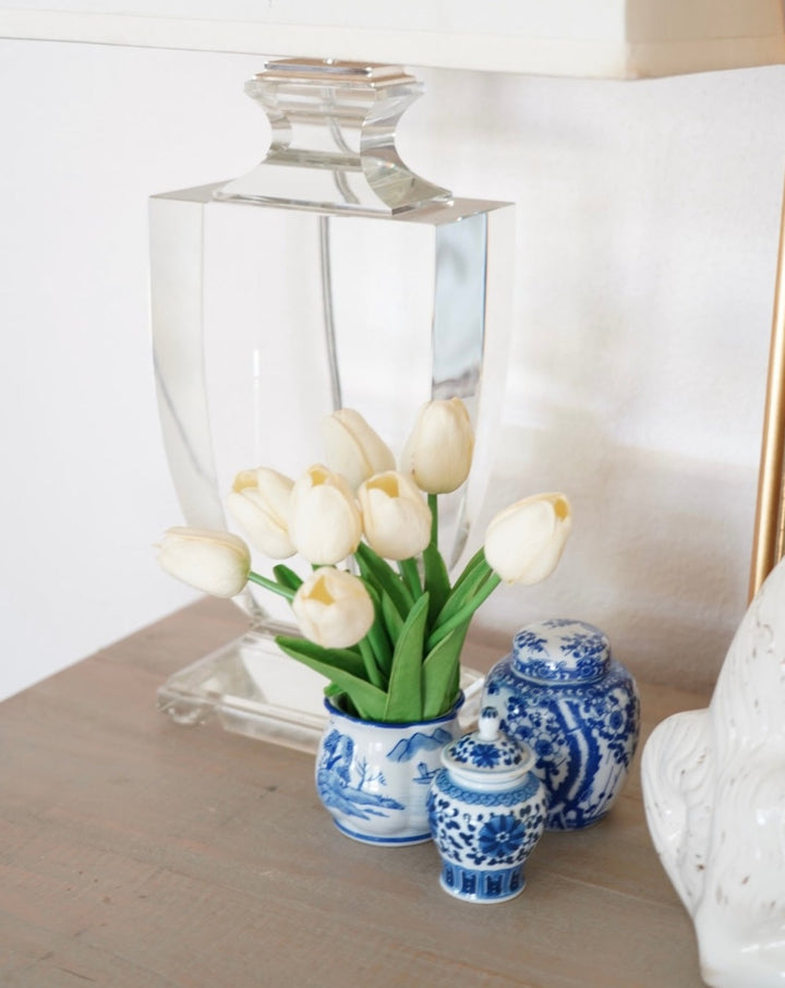 VINTAGE MINIATURE GINGER JARS & BUD VASE