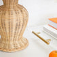 WICKER LAMP